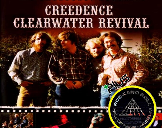 Creedence Clearwater Revival " Broadcast Archives + Rock & Roll Hall of Fame " 2 dvds