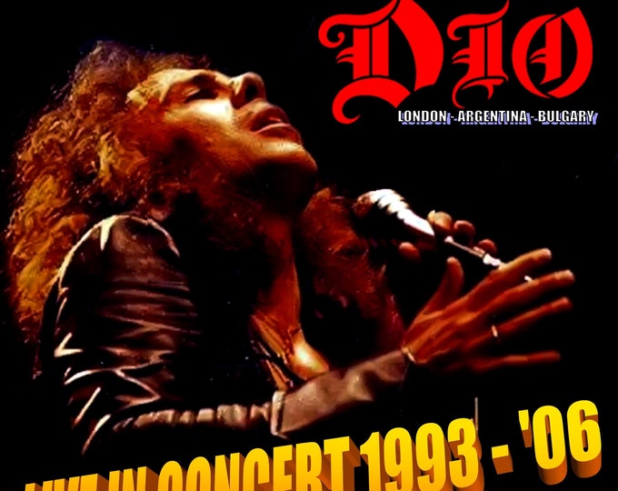 Dio " Live in Concert 1993 - 06 " 3 dvds