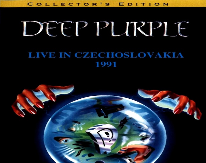 Deep Purple " LIVE IN CZECHOSLOVAKIA '91 W. Joe Lynn " dvd/Only For Collectors Quality 7/10