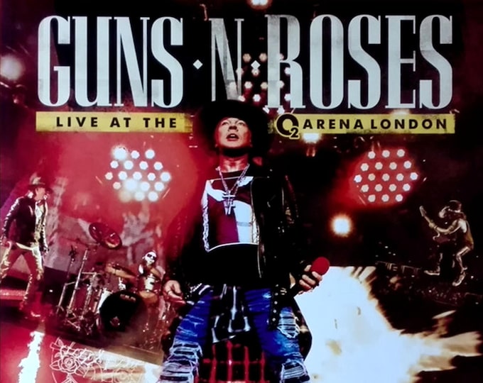 Guns N' Roses " Live 02 Arena Stadium UK " dvd