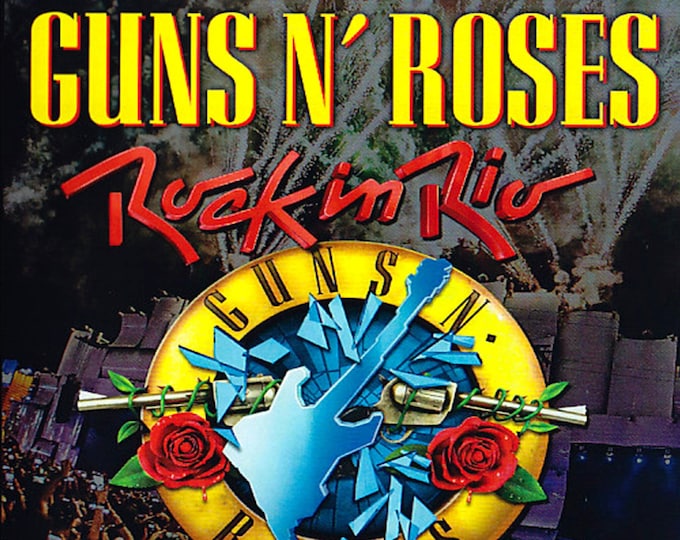 Guns N' Roses " Live Rock in Rio 2017 " 2 dvds