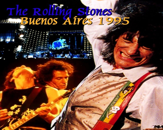 The Rolling Stones " Live in Argentina 1995 " 2 dvds