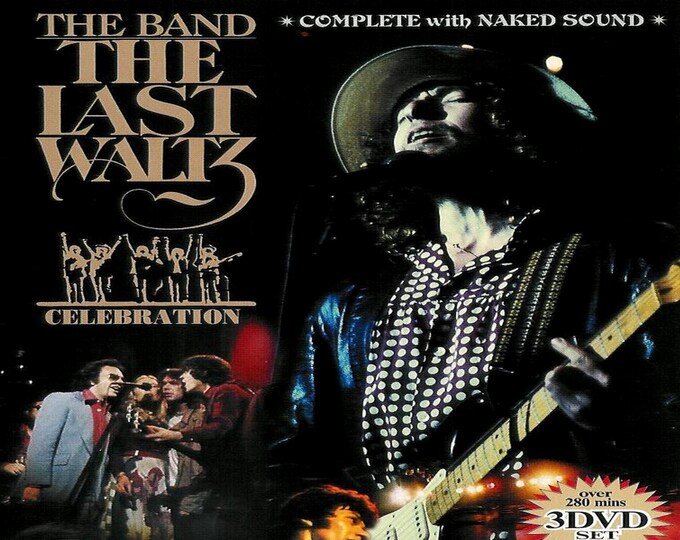 The Band " The Last Waltz: Celebration 1976 " 3 dvds/Deluxe Edition