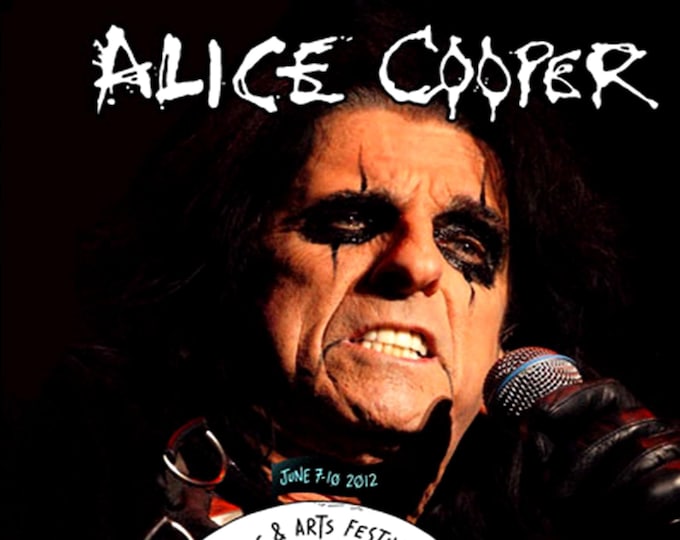 Alice Cooper " Live Bonnaroo Fest '12 " dvd