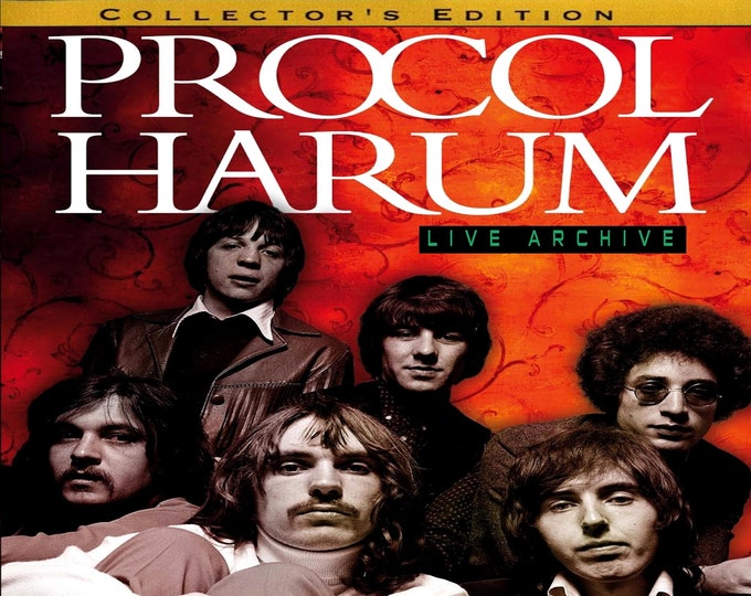 Procol Harum " Live Archive 1971 - '77 " 3 dvds