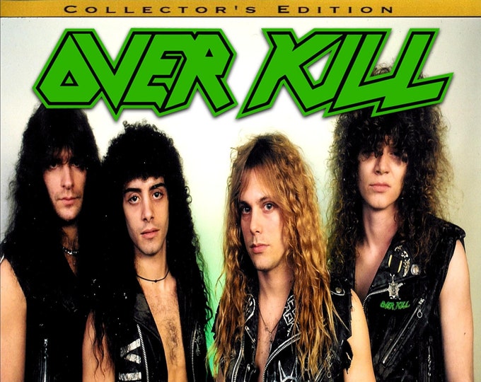 Overkill - Live in Concert 1984 " dvd/Only For Collectors Quality 8/10