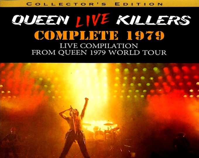 Queen " Live Killers Compilation 1979 " 4 dvds/Only For Collectors Quality 8/10