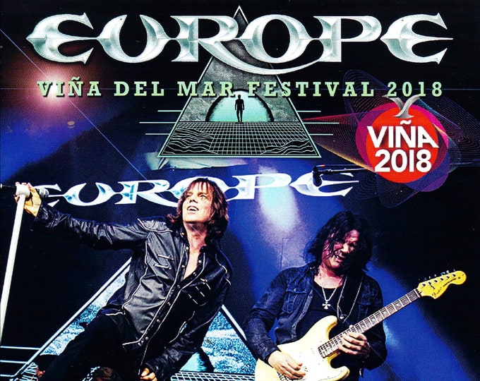 Europe " Live Vina Del Mar Fest 2018 " dvd