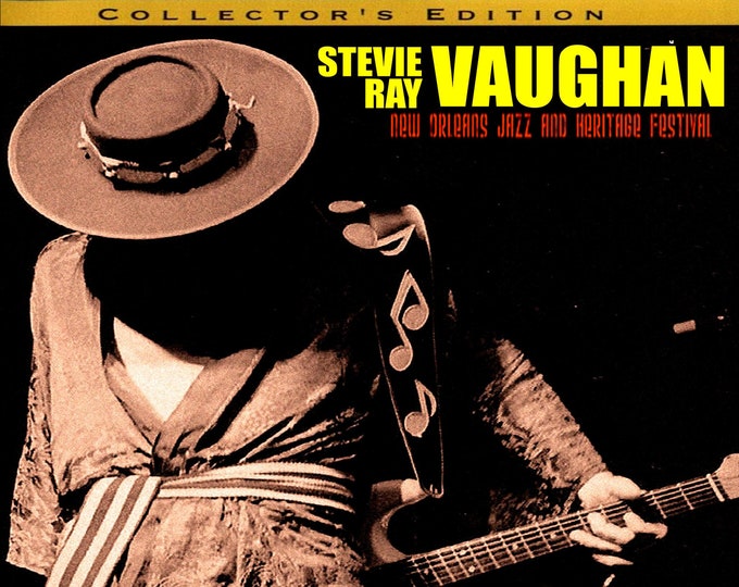 Stevie Ray Vaughan " New Orleans Jazz & Heritage Festival 1987 " Both Nights/ 2 dvds