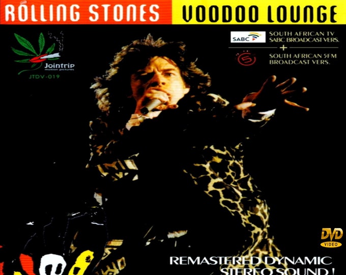 The Rolling Stones " Voodoo Launge At Johannesburg '95 " 2 dvds