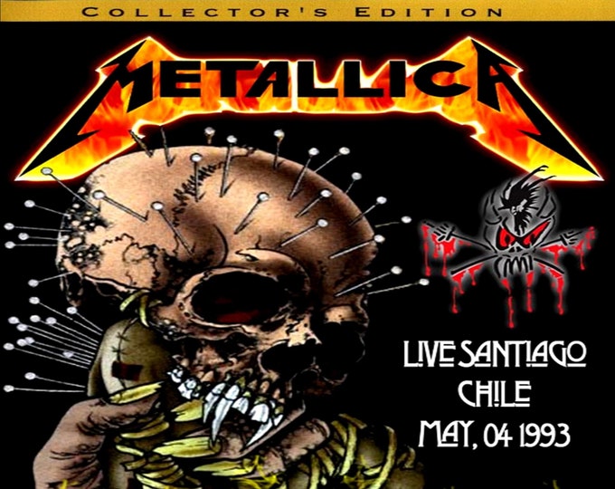 Metallica " Live Chile 1993 " dvd