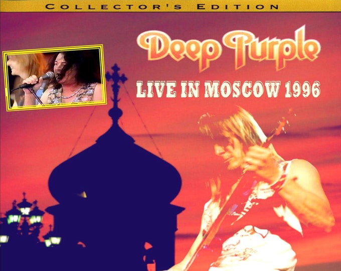 Deep Purple " Live Moscow 1996 " dvd/Only For Collectors Quality 8/10