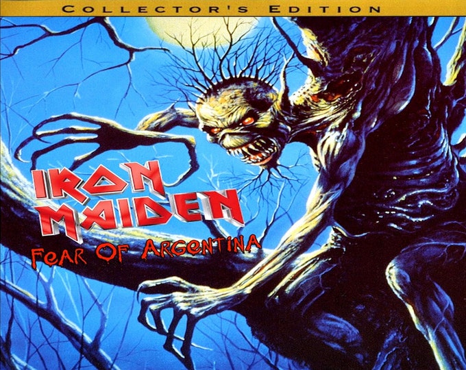 Iron Maiden " Fear of Argentina 1992 " dvd