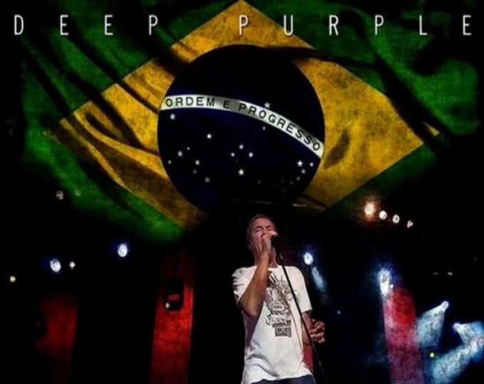 Deep Purple " Live Brazil 1997 " dvd/Only For Collectors Quality 8/10