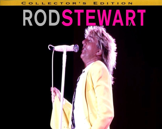 Rod Stewart " Live Mexico 1989 " dvd/Only For Collectors Quality 8/10