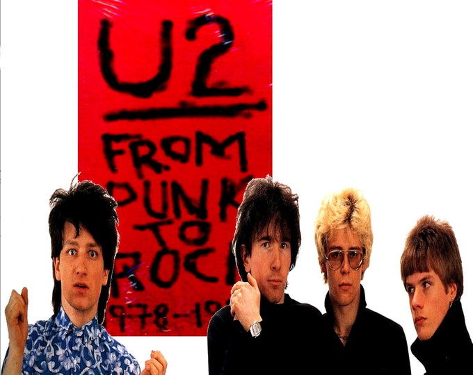 U2 " From Punk To Rock 1978 - 1988 " dvd/Only For Collectors Quality 8/10