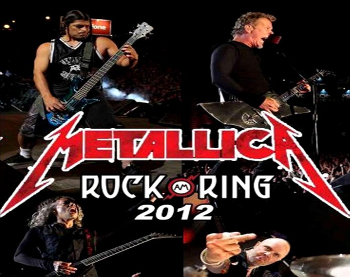 Metallica " Live Rock am Ring 2012 " 2 dvds