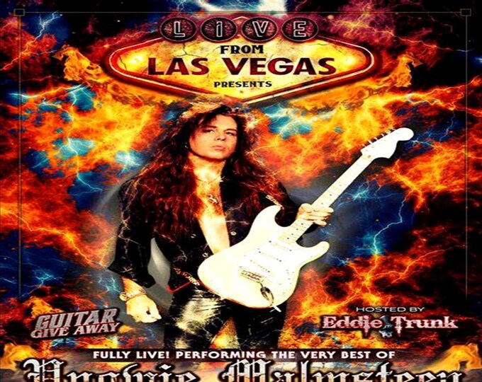 Yngwie Malmsteen " Live Las Vegas 2021 " dvd