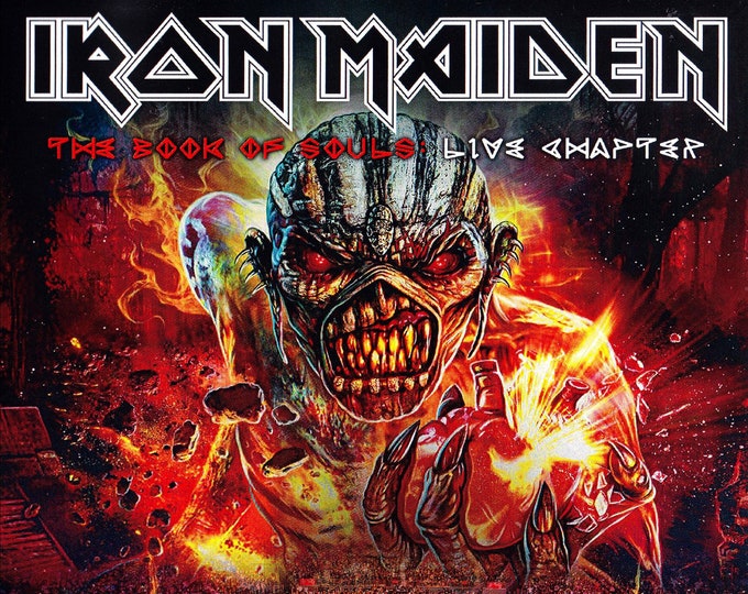 Iron Maiden " The Book of Souls-Live Chapter The Concert Film " dvd