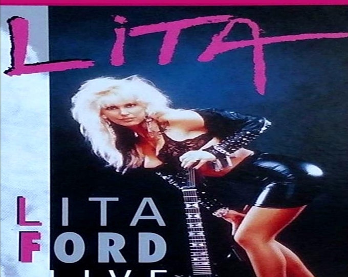 Lita Ford " LIVE WEMBLEY '89 " dvd