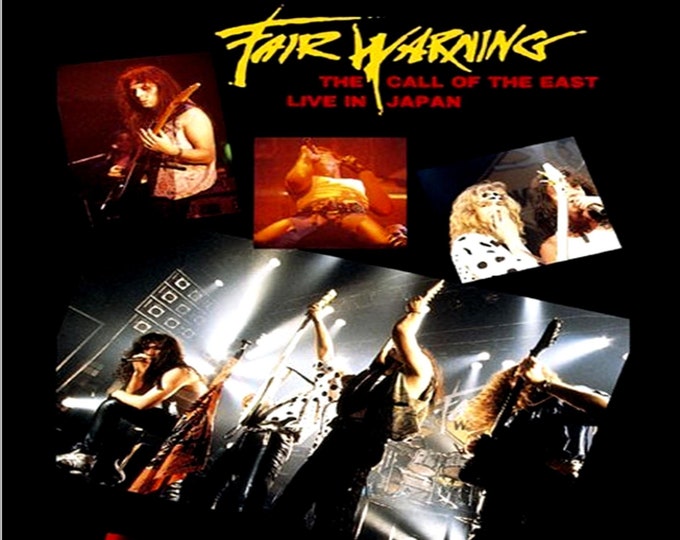 Fair Warning " The Call Of The East '95 " dvd