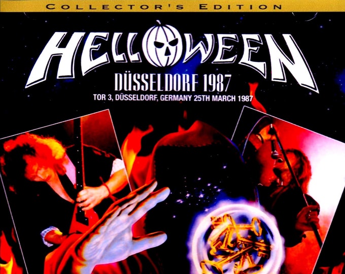 Helloween " Live Seven Keys Tour Germany 1987 " dvd/Only For Collectors Quality 8/10