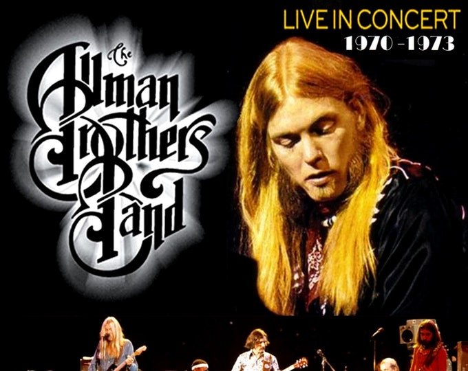 Allman Brothers Band " LIVE IN CONCERT 1970-'73 plus Bonus Footage " 2 dvds