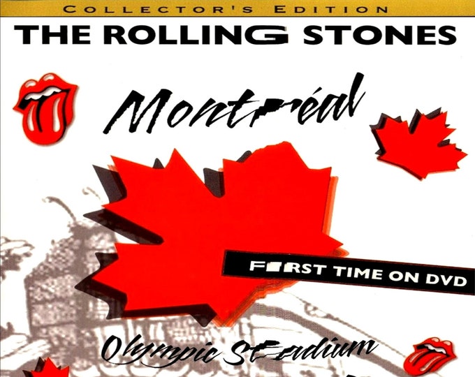 The Rolling Stones " Steel Wheels Canada Tour 1989 " 2 dvds/ Only For Collectors Quality 8/10