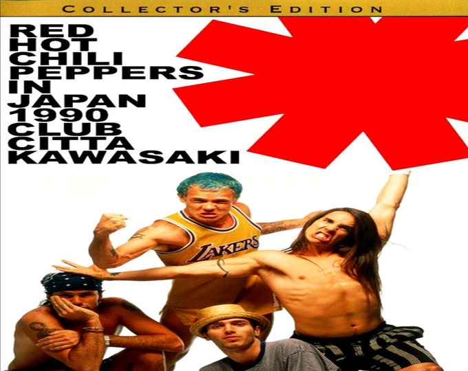 Red Hot Chili Peppers " Live Citta Club Japan 1990 " dvd