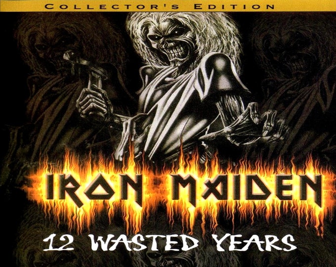 Iron Maiden " 12 Wasted Years " dvd