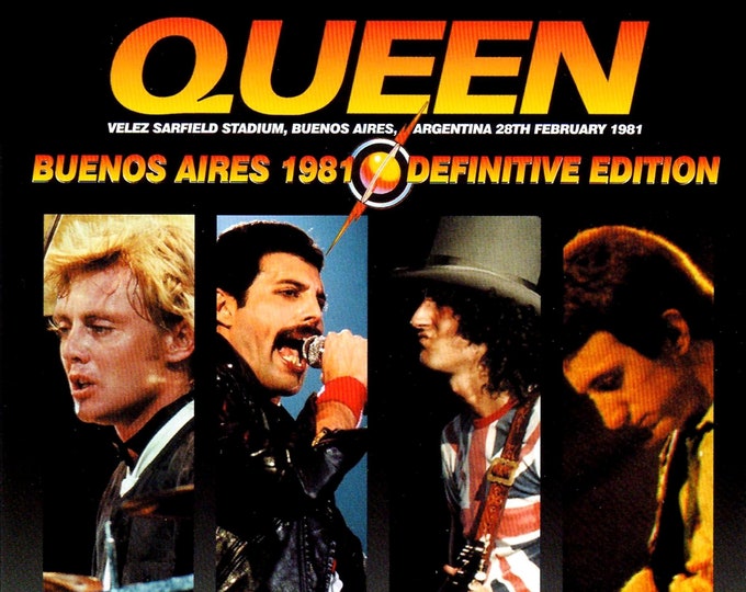 Queen " LIVE in ARGENTINA 1981 " dvd