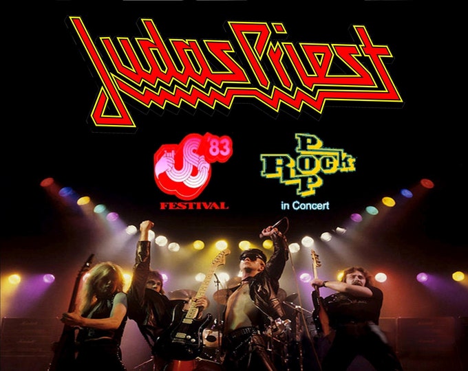 Judas Priest " LIVE 1983 - US Fest & Rock n Pop in Concert " 2 dvds