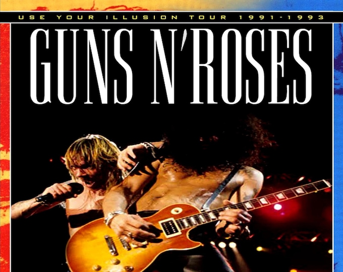 Guns N' Roses " Live Rock in Rio 1991 Second Night " 2 dvds