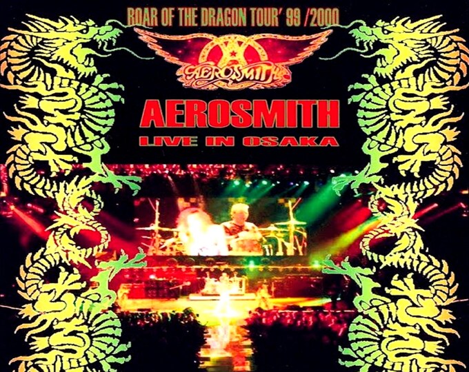 Aerosmith " Live at Osaka Dome Japan 1999 " dvd