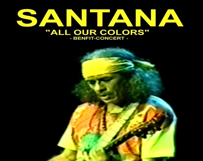 Santana " Live Mountain View 1992 " Complete Show/ 2 dvds