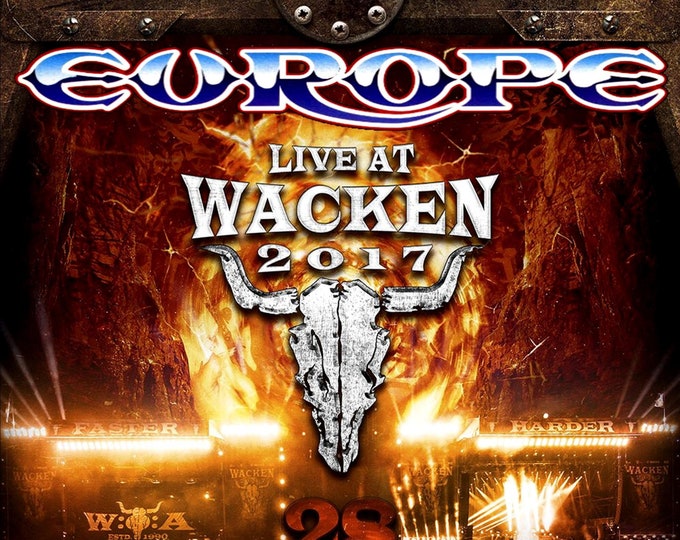 Europe " Live Wacken 2017 " dvd