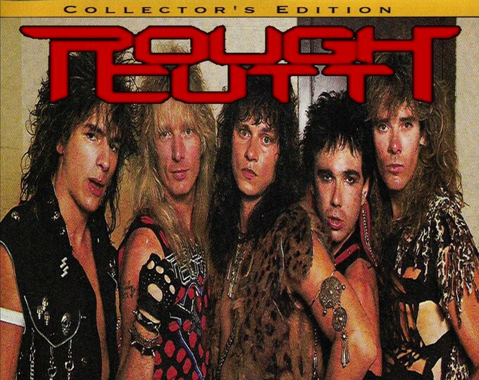 Rough Cutt " VISUAL METALOGY 1984 - '86 " dvd/Only For Collectors Quality 8/10