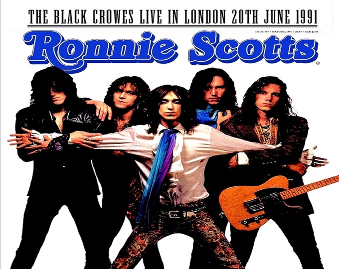 The Black Crowes " Live London 1991 " dvd