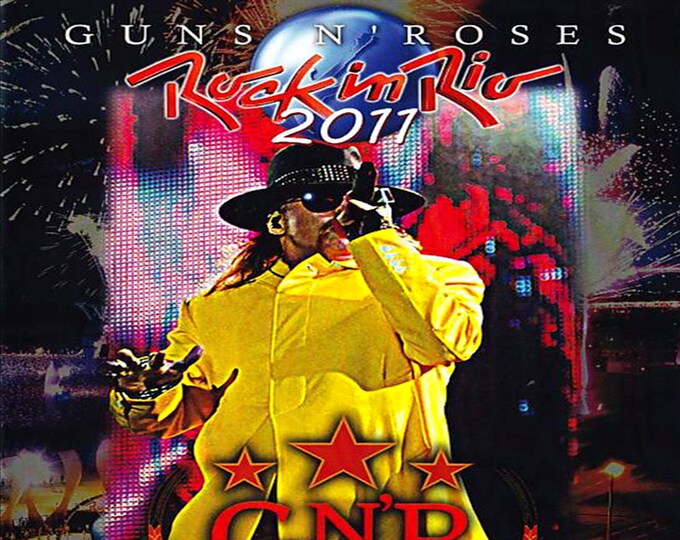 Guns N' Roses " Live Rock in Rio '11 " dvd