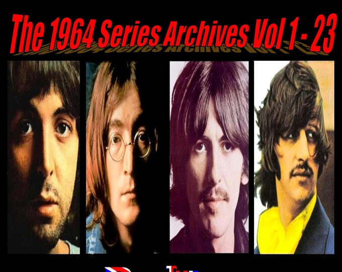 The Beatles " The 1964 Series Archives Vol 1 - 23 " 24 dvds