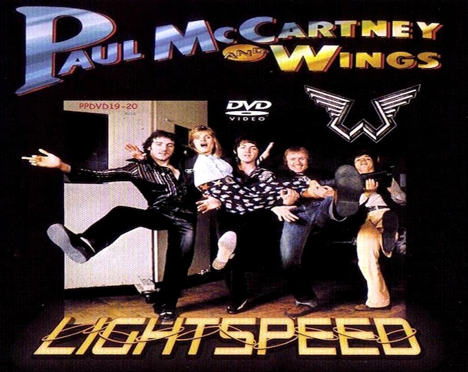 Paul McCartney and Wings ' Lightspeed ' 2 dvds