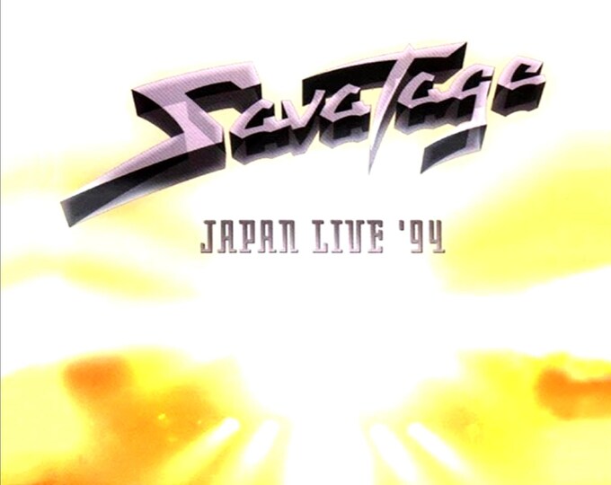 Savatage " JAPAN TOUR '94 " dvd