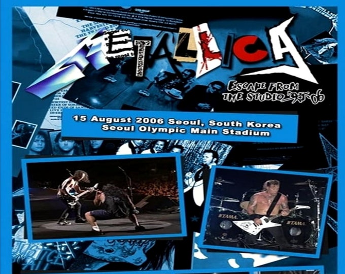 Metallica " ALIVE IN SEOUL 2006 " dvd