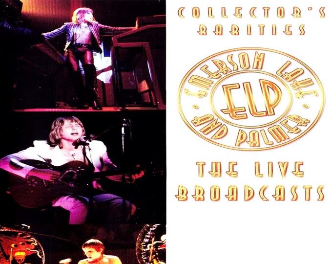 Emerson, Lake & Palmer " Rare Broadcasts 1970 - '71 " 2 dvds