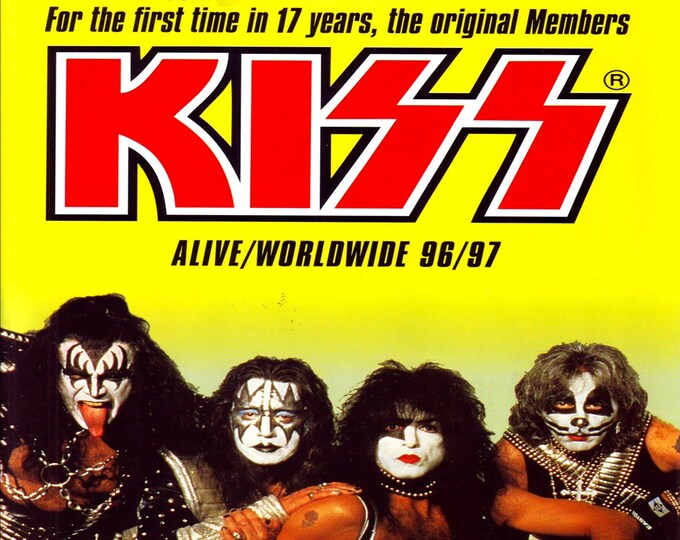 Kiss " Alive Worldwide Tour in Atlanta 1996 " dvd