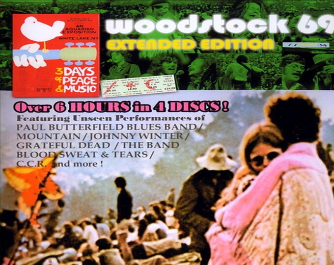 Woodstock '69 " Extended Edition " 5 dvds