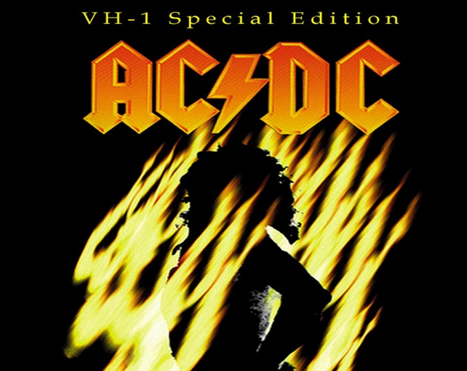 AC/DC " Bonfire VH-1 Special Edition " dvd plus bonus/ only for Collectors Quality 8.25/10