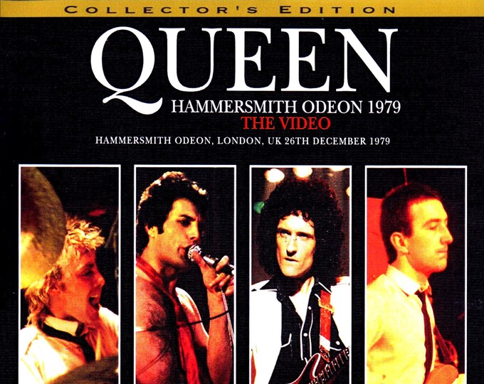 Queen " Concert For The People of Kampuchea '79 " dvd/Only For Collectors Quality 8/10