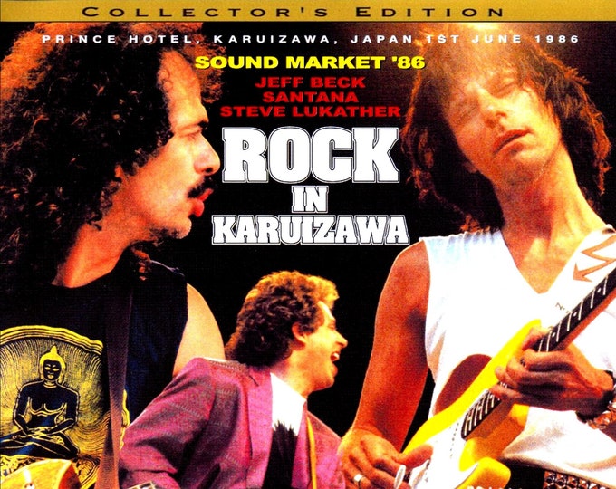 Santana, Jeff Beck, Lukather " Live Karuizawa Japan 1986 " dvd