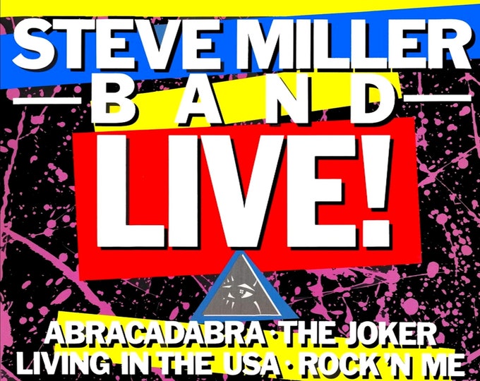 Steve Miller Band " LIVE IN DETROIT 1983 " dvd